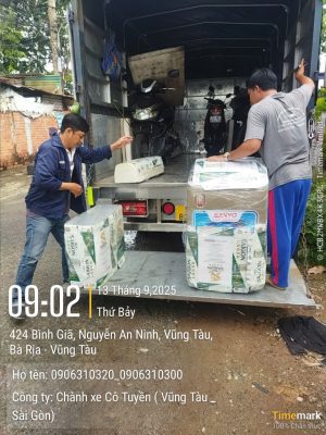 Dịch vụ chuyển nhà phòng trọ đi tuyến Châu Đức Sài gòn