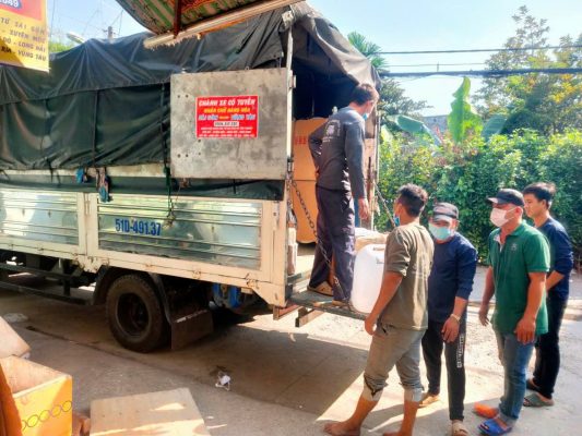 Gửi hàng từ Sài Gòn đi Bà Rịa